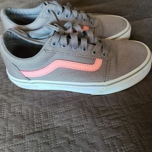 Girls vans size 2